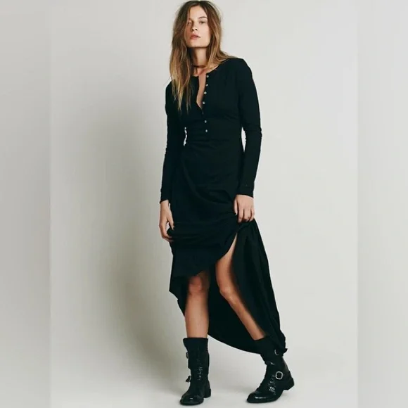 RARE Free People beach El Topo sweater dress - Picture 2 of 9